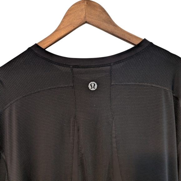 Lululemon Metal Vent Tech Long Sleeve Shirt Men's size XXL Athletic Light Black - Picture 7 of 10